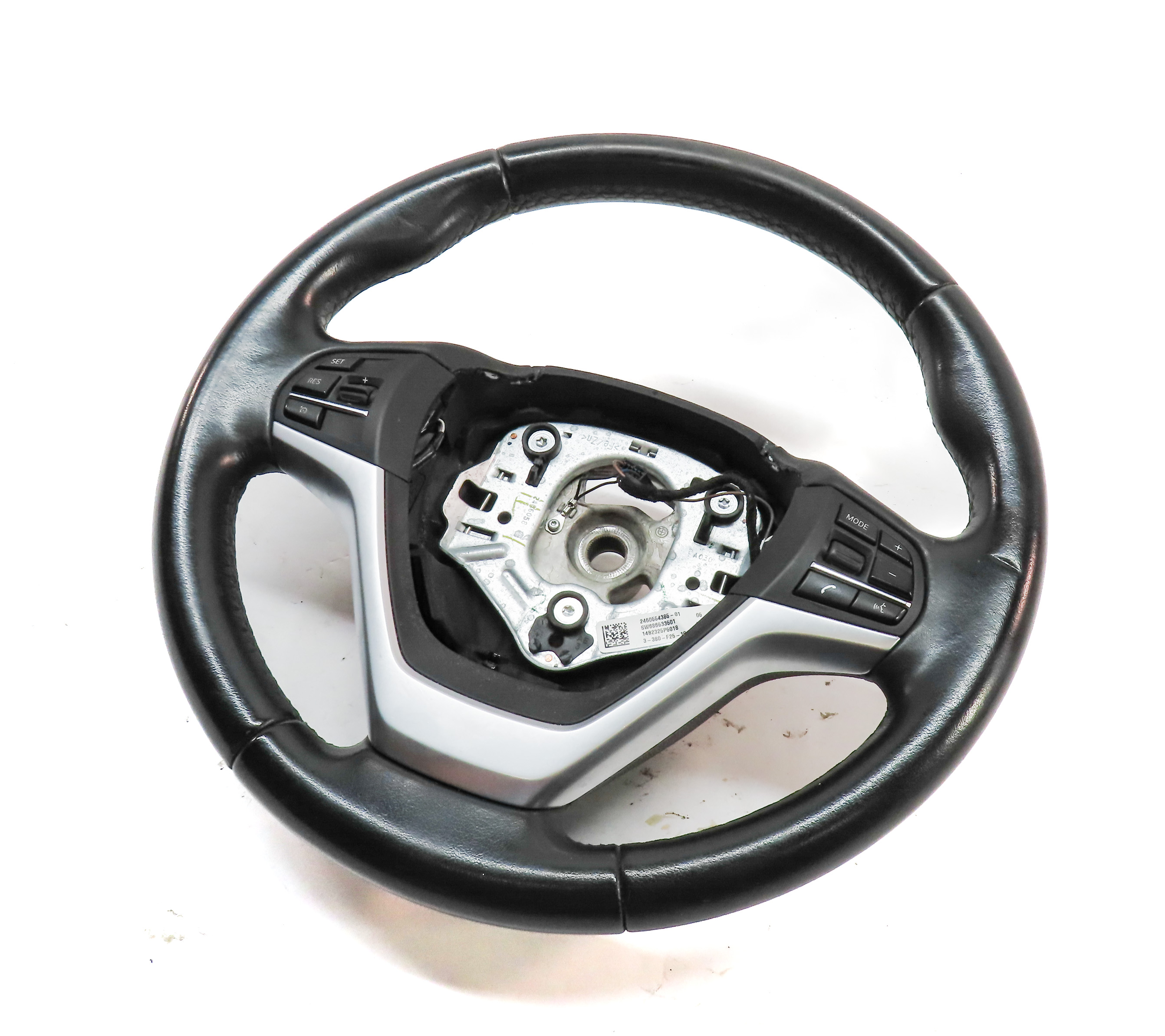 2014-2018 BMW X5 X6 (F15 F16) LEFT DRIVER SPORT STEERING WHEEL w/ SWITCHES — exact item pictured